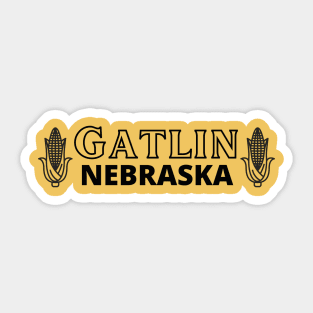 Gatlin, Nebraska Sticker